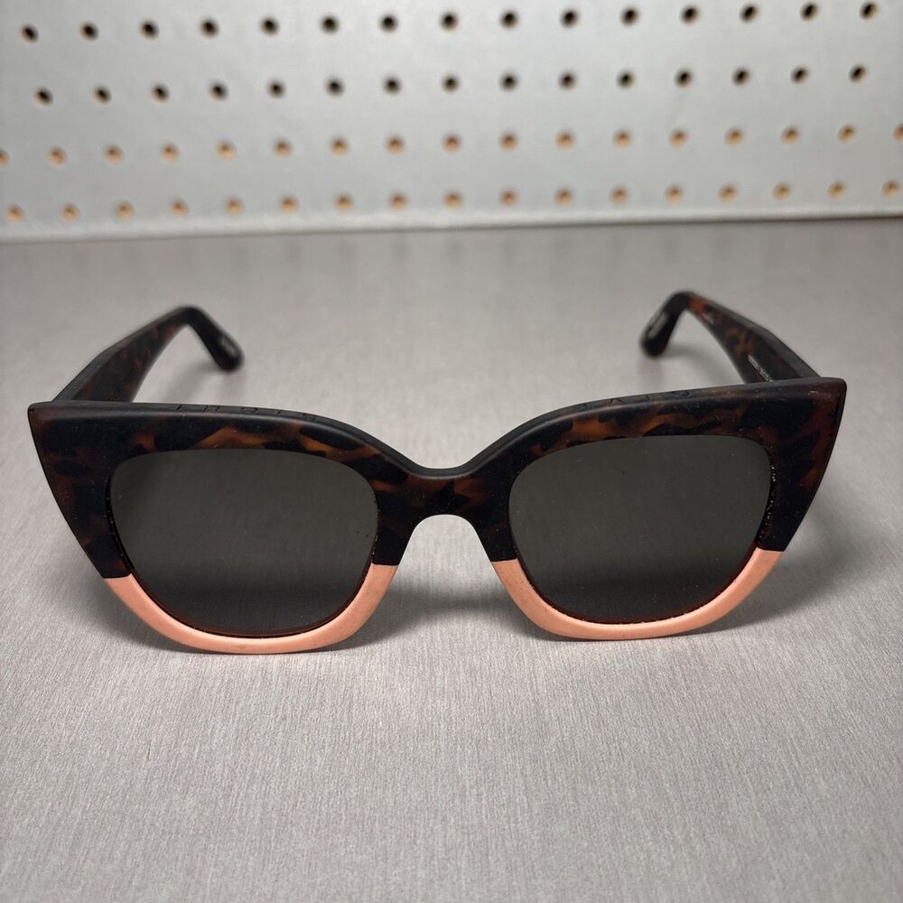 Toms Sunglasses Traveler Collection Sydney Apricot Cat Eye Tortoise FRAMES ONLY